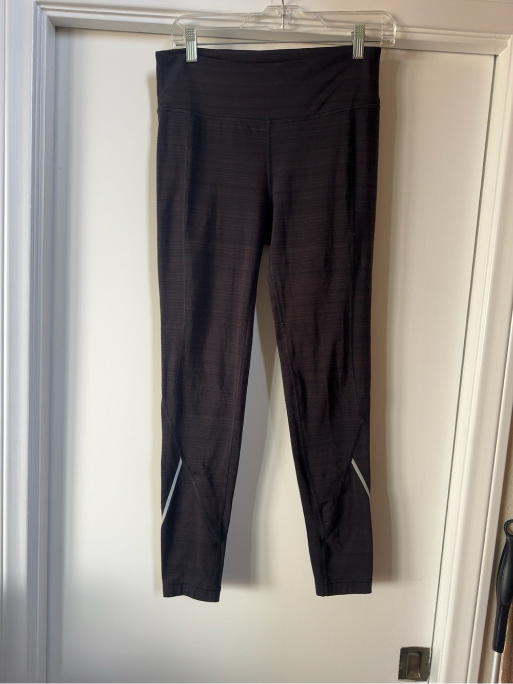 FILA Sport Women’s Black Performance Leggings Size M Reflective